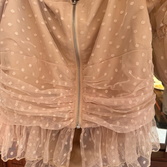 #25❤️ NWT LPA DOLORES TOP IN NUDE - Picture 6 of 9